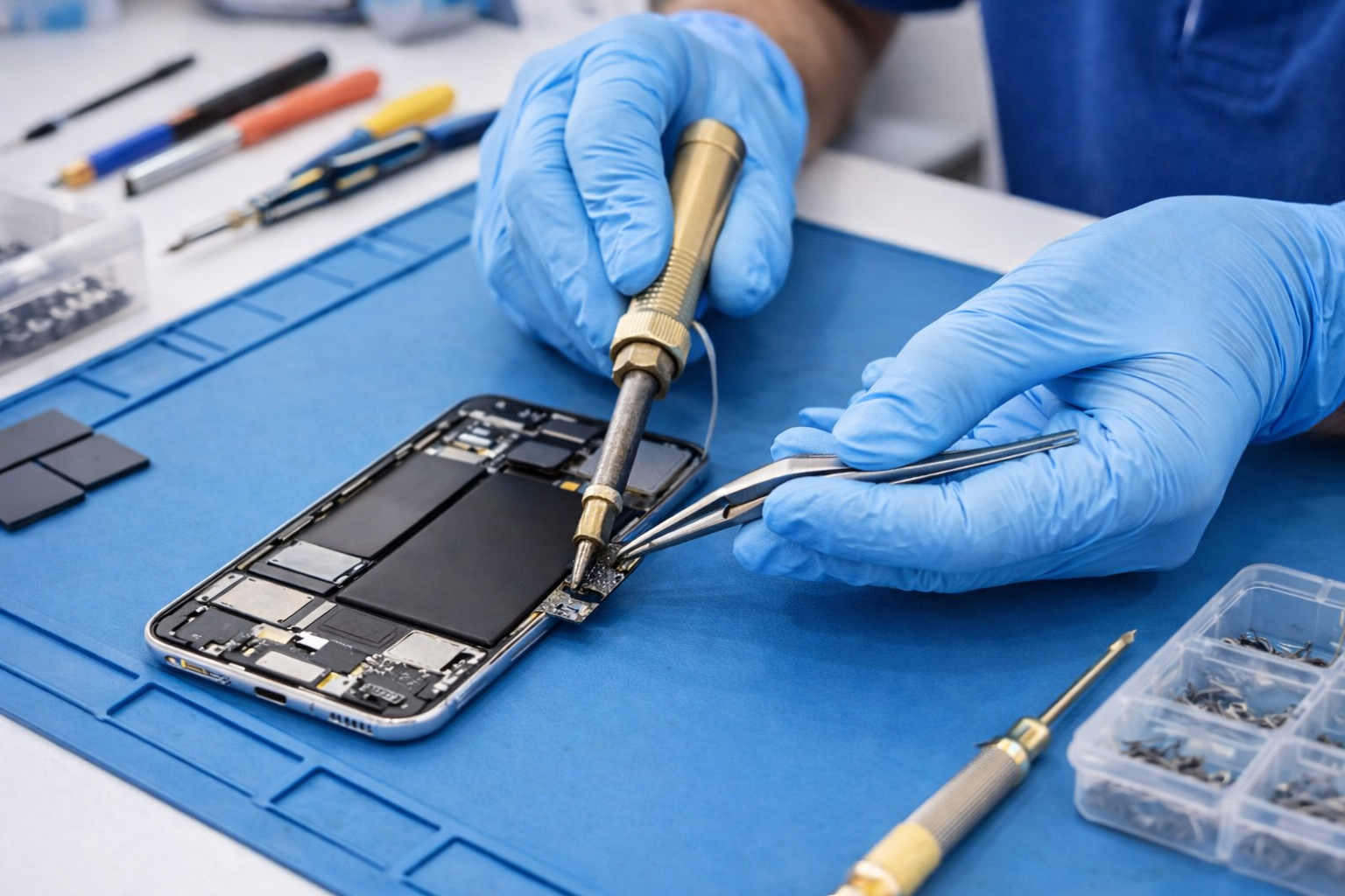 Charging port repair service