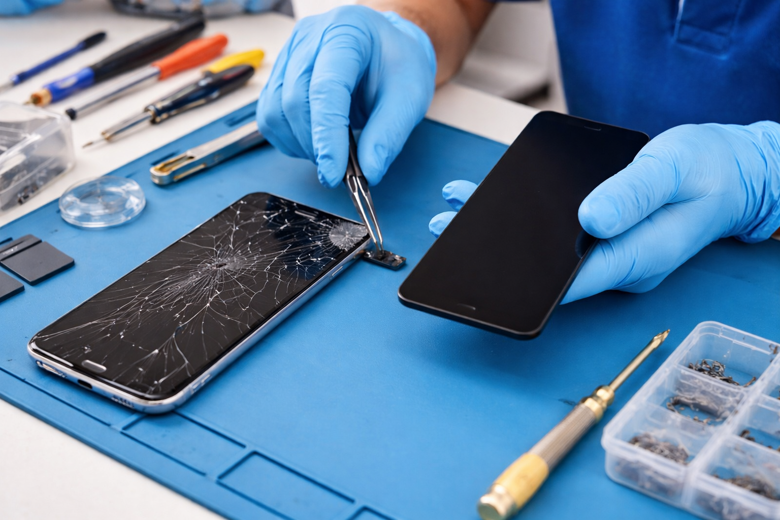 Screen replacement service