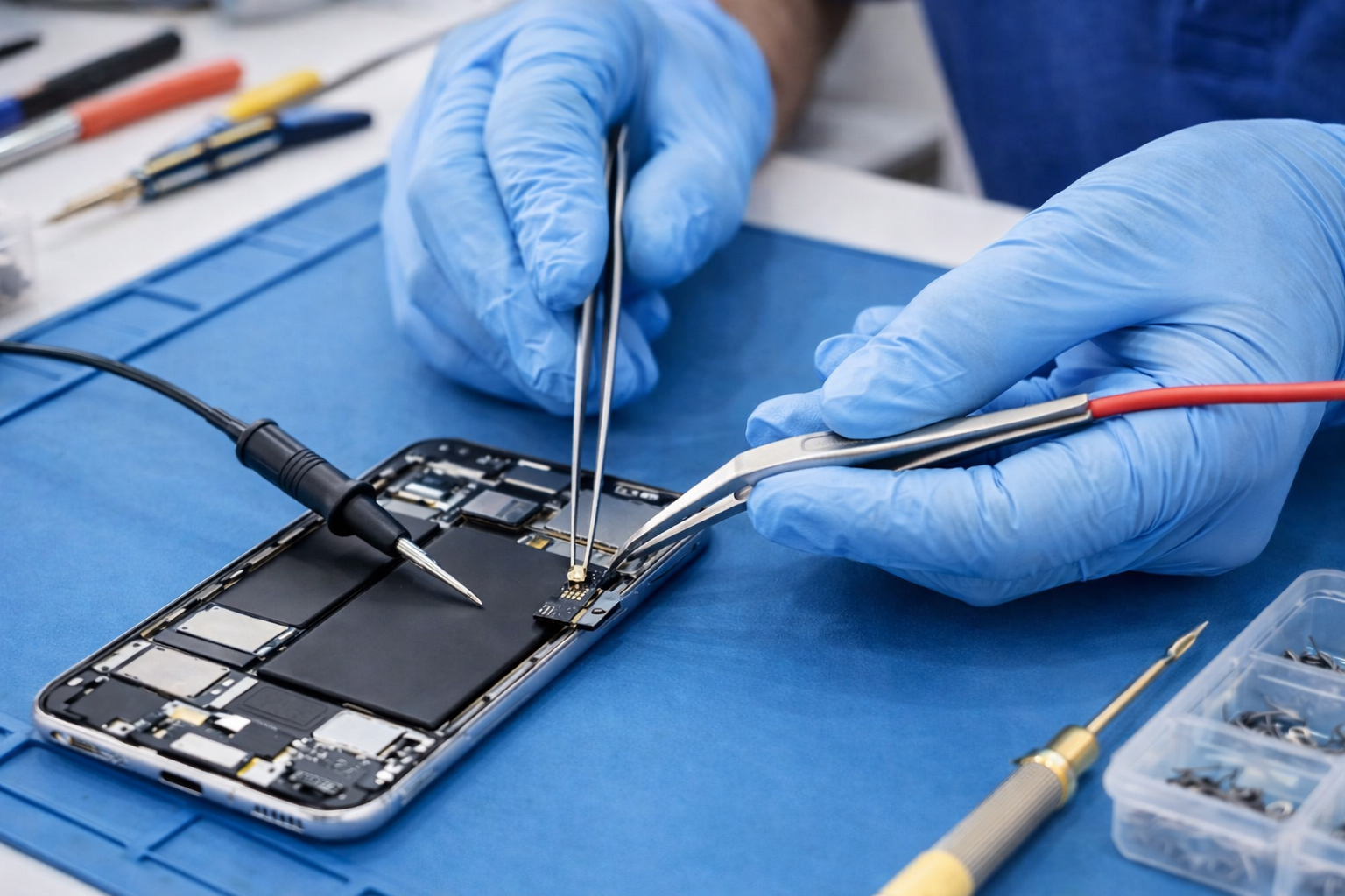 Speaker and mic repair service